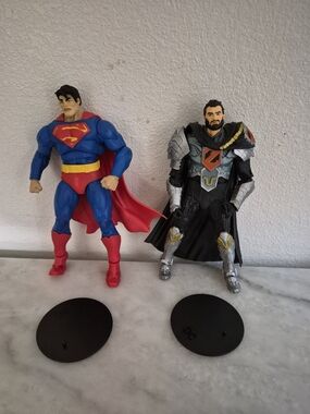 Mc Farlane DC " Superman VS General Zod" 7 in Action Figure loose pre-owned